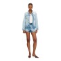 Short Para Mujer De-Helios Azul claro