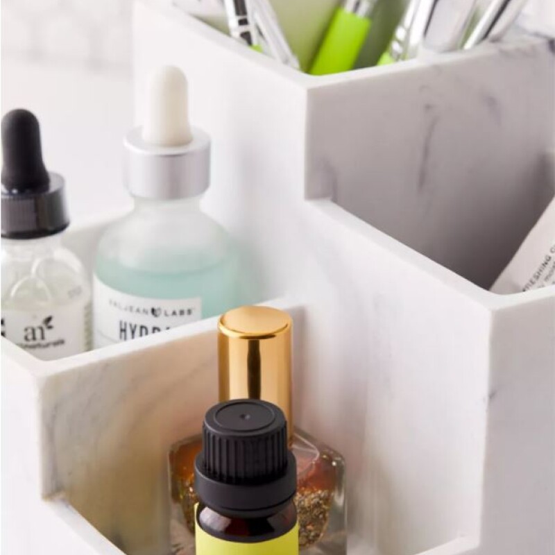 Organizador Cerámica Escalonado 16x16 cm Marble