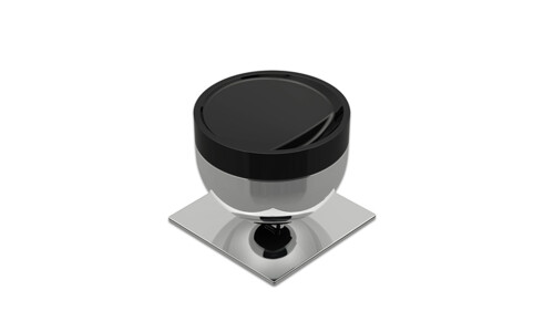 Jabonera de mesada negra BA0129 Jabonera De Mesada Negra Ba0129