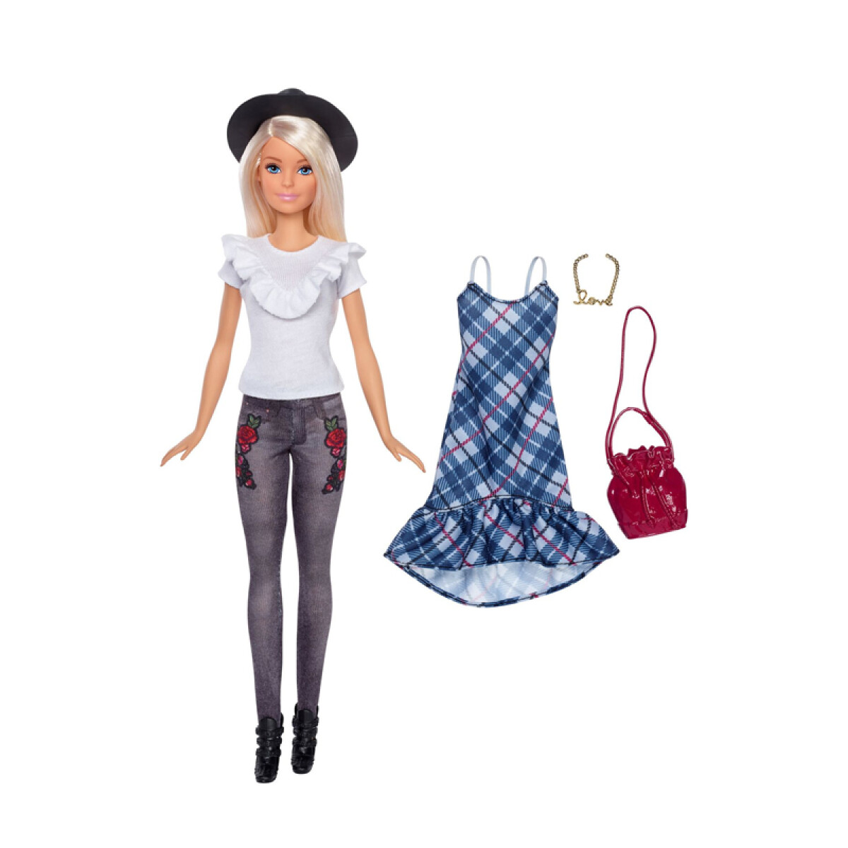 Barbie Fashionista Con Accesorios - 83 