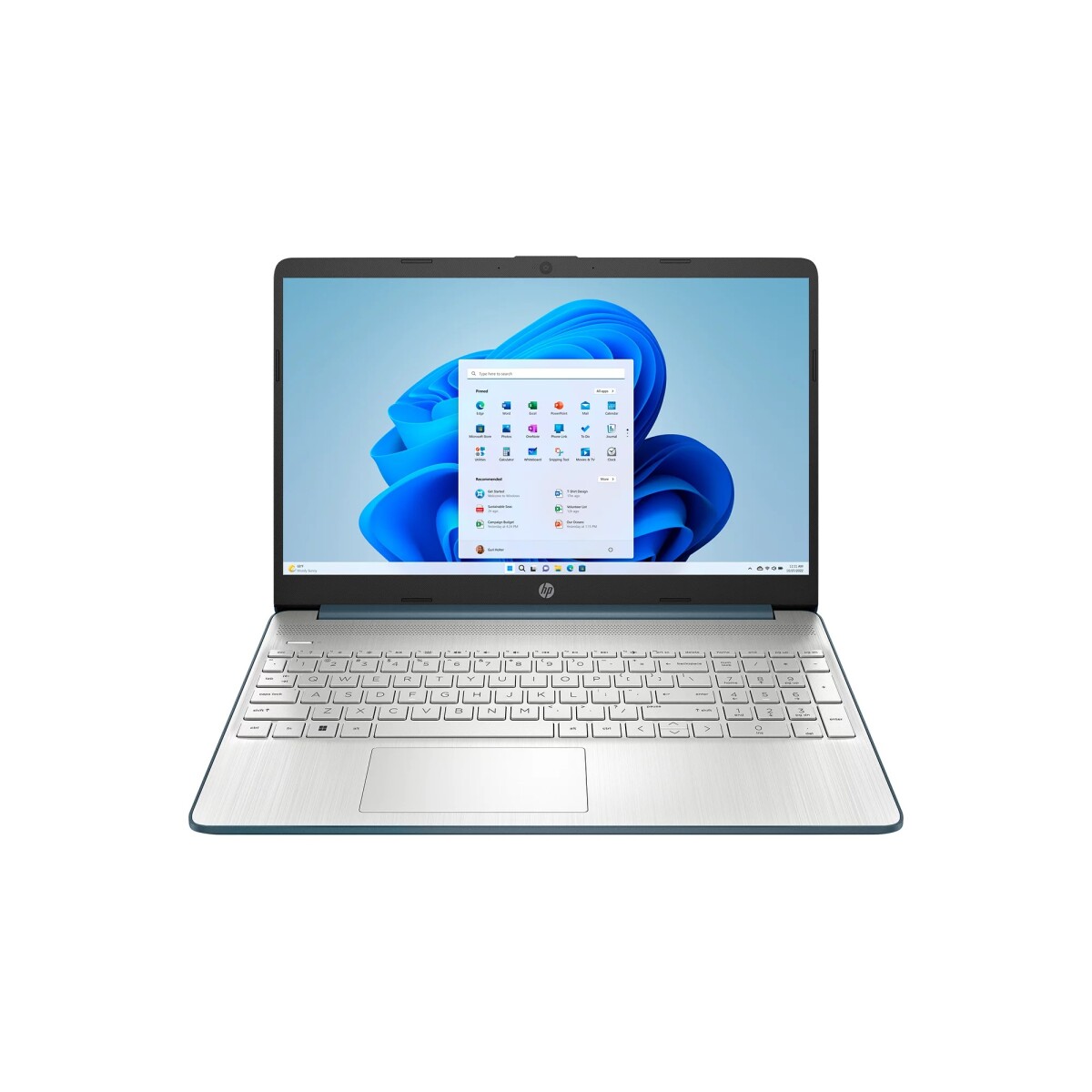 Notebook HP15-dy2792w 15.6' HD 256GB SSD / 8GB RAM I3-1115G4 W11 Blue 