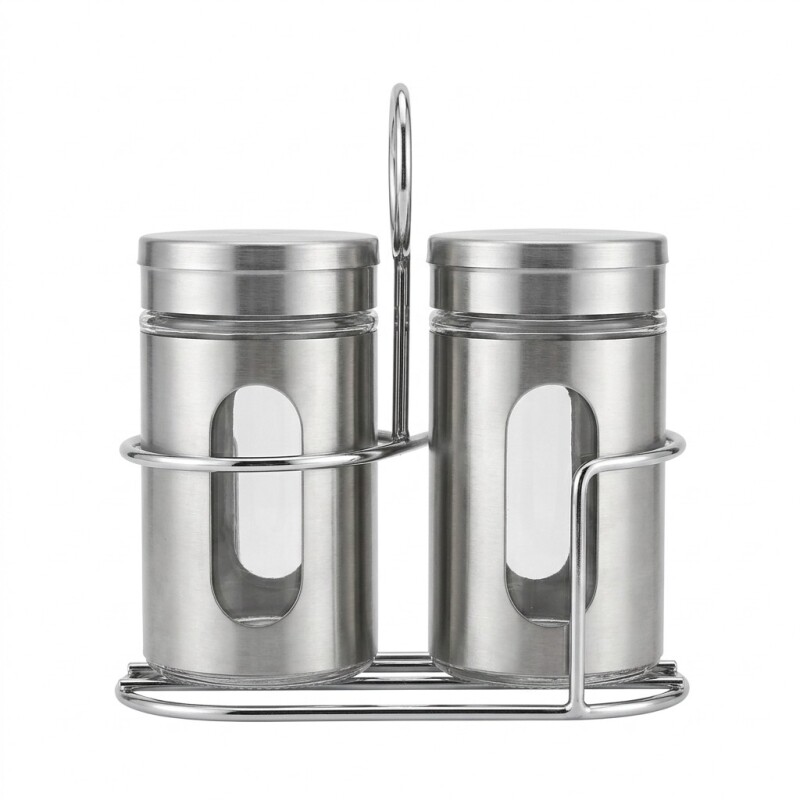 SET CONDIMENTERO 2PZAS C/SOPORTE Unica