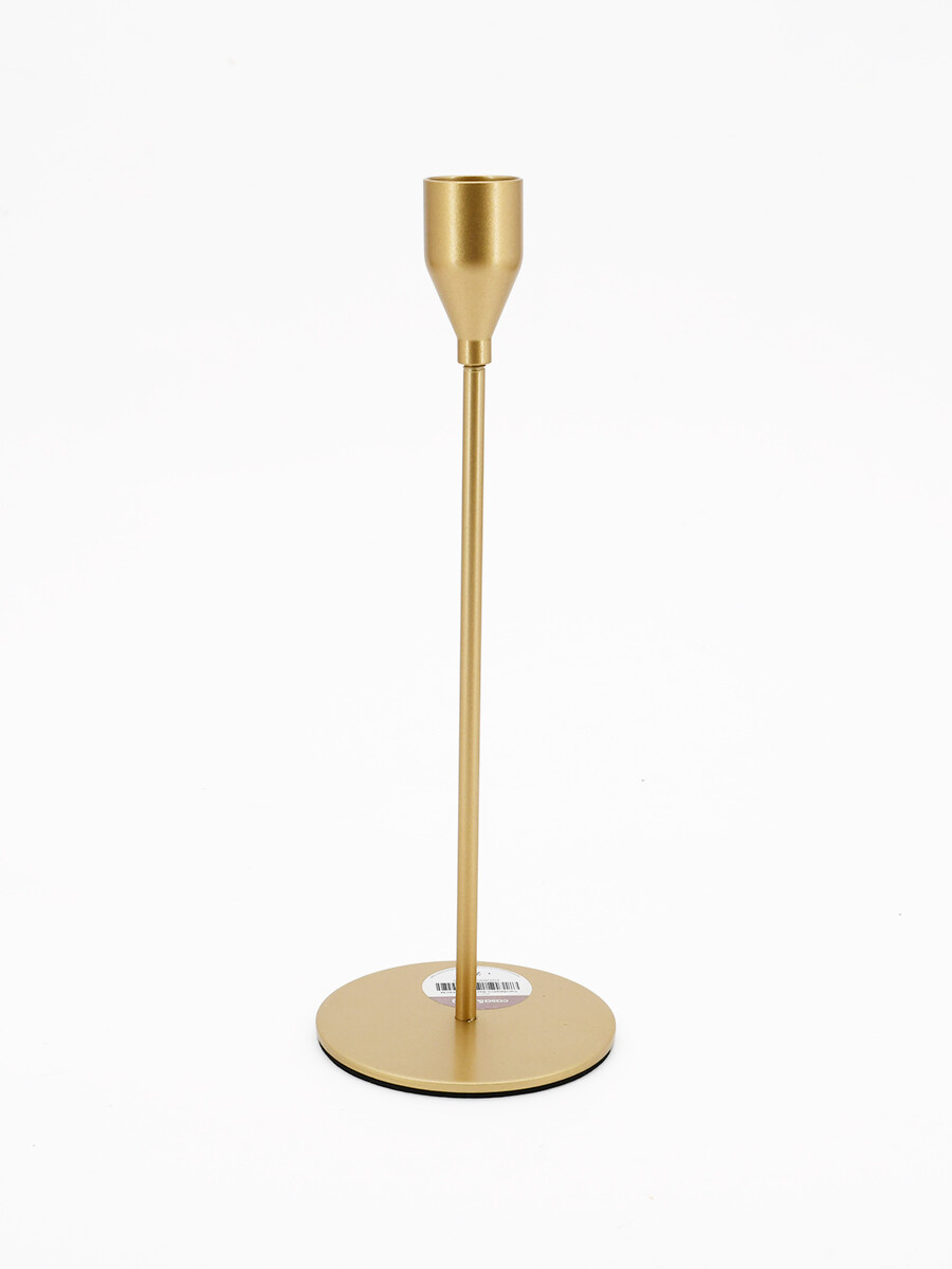 CANDELABRO BASIC METAL - DORADO 