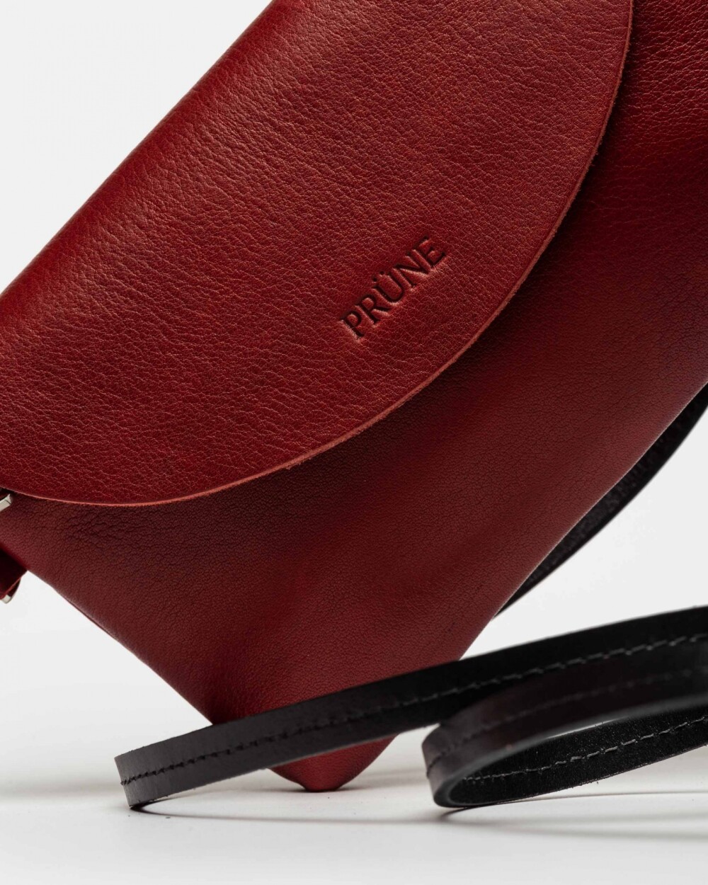 Mini Bag Siena En Cuero Vegetal Liso Bordeaux