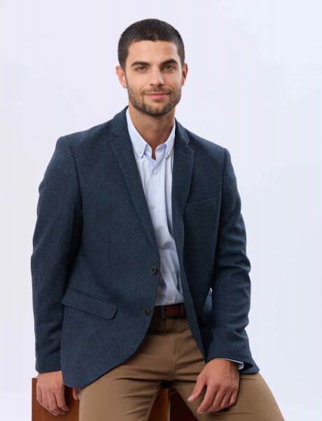 SACO SPORT DE LANA Piedra