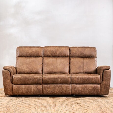 Sillón Reclinable 3 Cuerpos Thomas Chocolate Sillón Reclinable 3 Cuerpos Thomas Chocolate