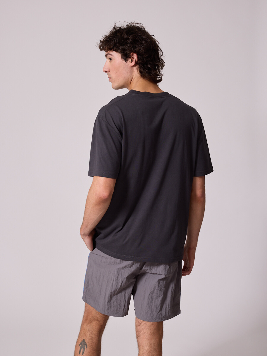 T-SHIRT MIRGO DIXIE Gris Oscuro