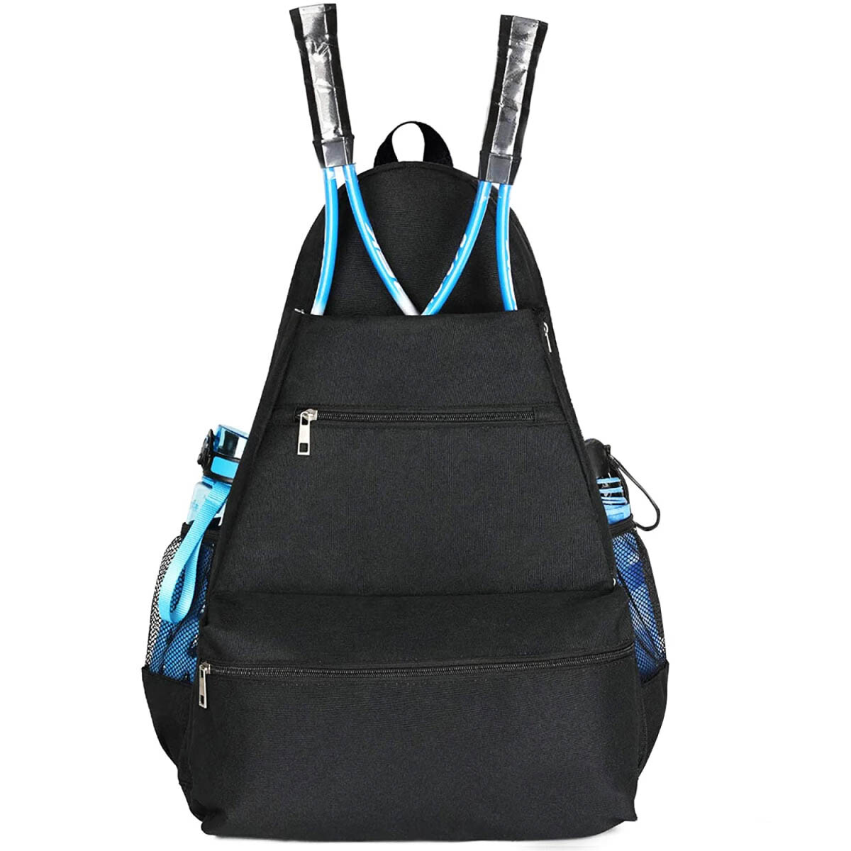 Mochila Bolso Raquetero Profesional Raquetas Tennis - Negro 