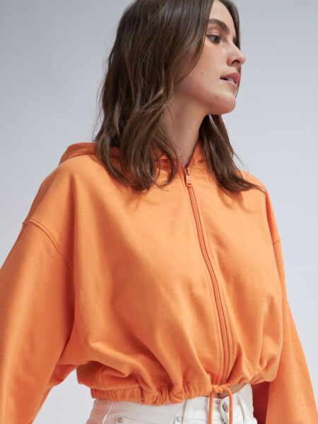 Chaqueta deportiva corta Naranja