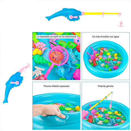 Juego De Pesca Magnético Piscina Infantil 28 Piezas Juego De Pesca Magnético Piscina Infantil 28 Piezas