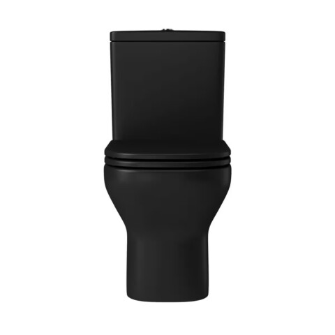 Inodoro con mochila Axis Negro Mate 25 cm Inodoro Con Mochila Axis Negro Mate 25 Cm