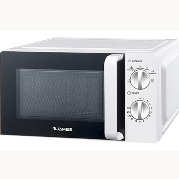 MICROONDAS JAMES J-18 GR Manual Blanco Sin color