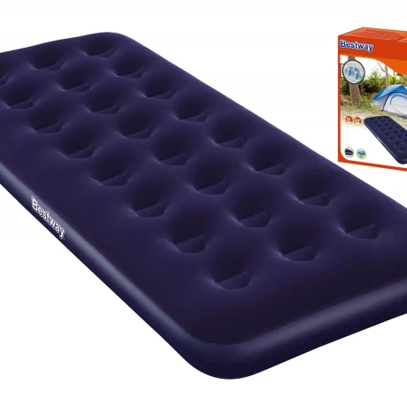 COLCHON INFLABLE GAMUZA 1 PLAZA AZUL COLCHON INFLABLE GAMUZA 1 PLAZA AZUL