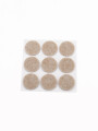 ALMOHADILLA REDONDA SET X 9 BEIGE