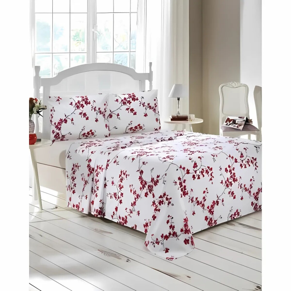 Juego de sábanas Dohler 18573 Queen Size 130 hilos 100% algodón 