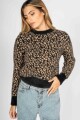 Sweater Isolda Leopardo