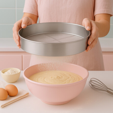 Cernidor de Malla 35 cm Acero Inoxidable Cernidor de Malla 35 cm Acero Inoxidable