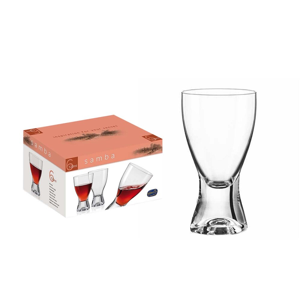Samba 6 vasos 320 ml. 40427-320 Samba 6 vasos 320 ml. 40427-320