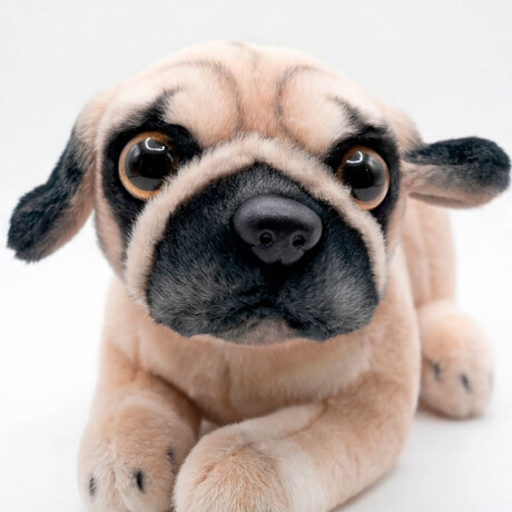 Peluche Animal Perro 25cm Realista Infantil Apego Pug