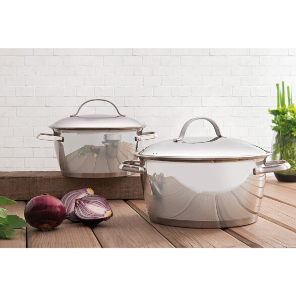 Olla con asas y tapa modelo ALLEGRA, 4 Lts. -TRAMONTINA TF1807