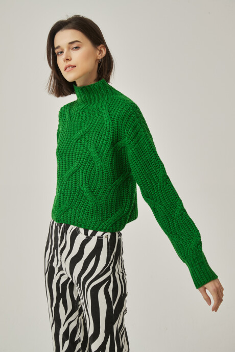 Sweater Cooma Verde Oscuro