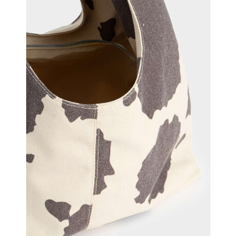 Cartera Saca Cuadrillé Estampado Animal Print