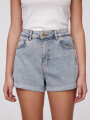 Short Eloide Celeste Grisaceo