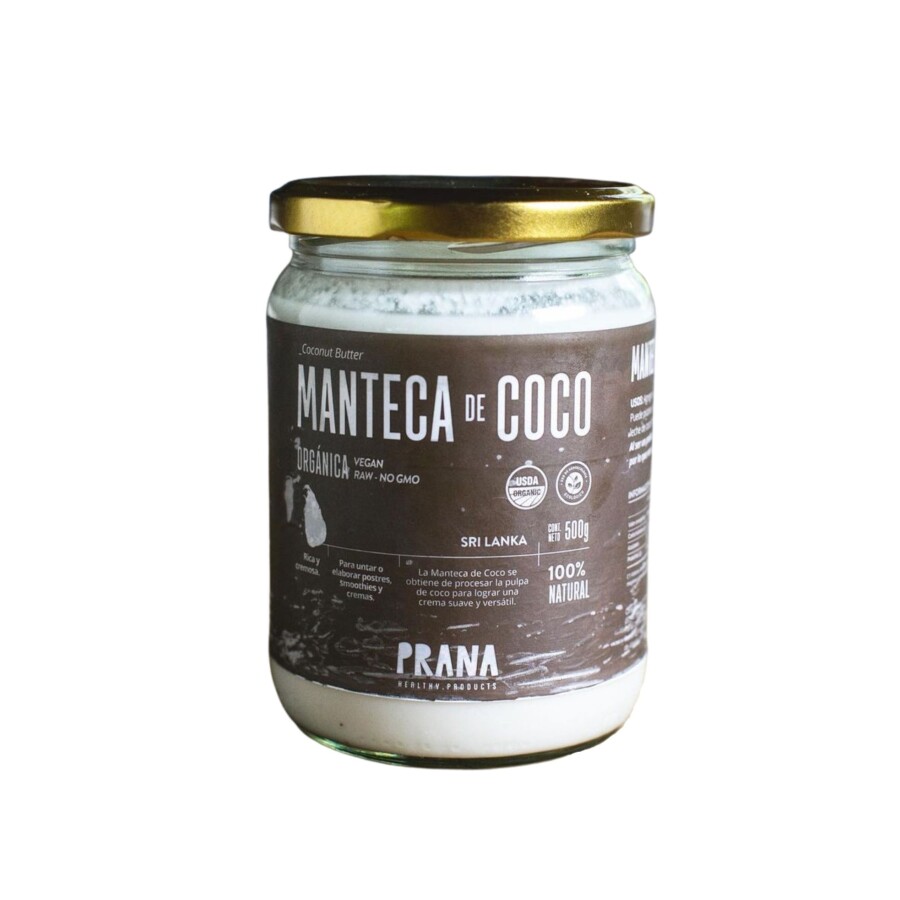 Manteca De Coco Prana 500g Manteca De Coco Prana 500g