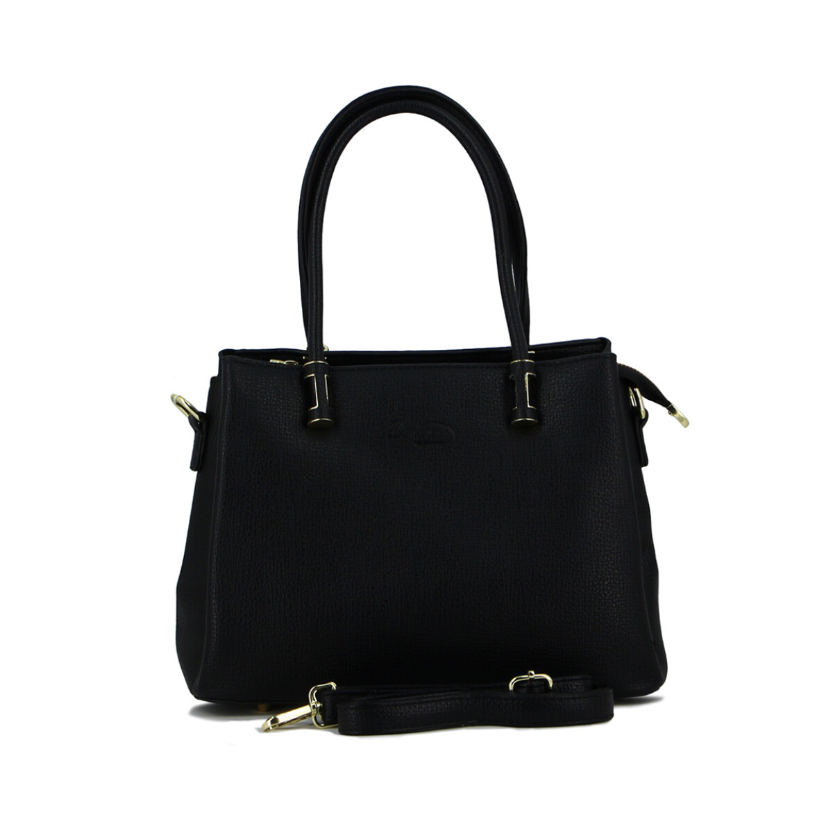 Cartera Mujer Darkness C/correa - Negro 