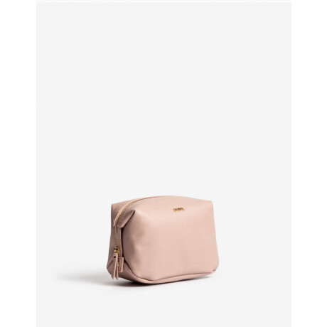 Porta Cosméticos Con Cierre Rosa Piel