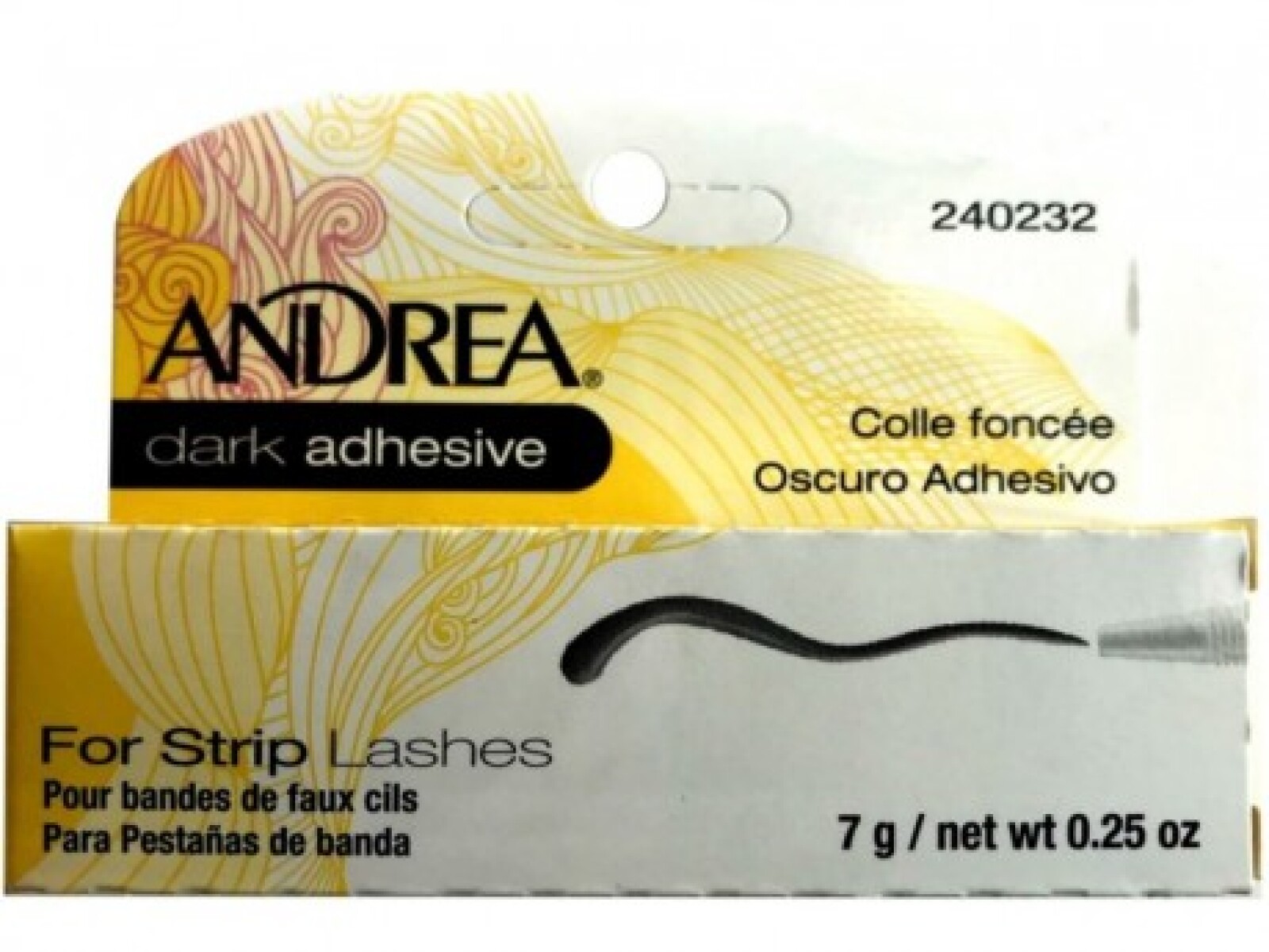 Adhesivo Strip para pestañas en banda negro 