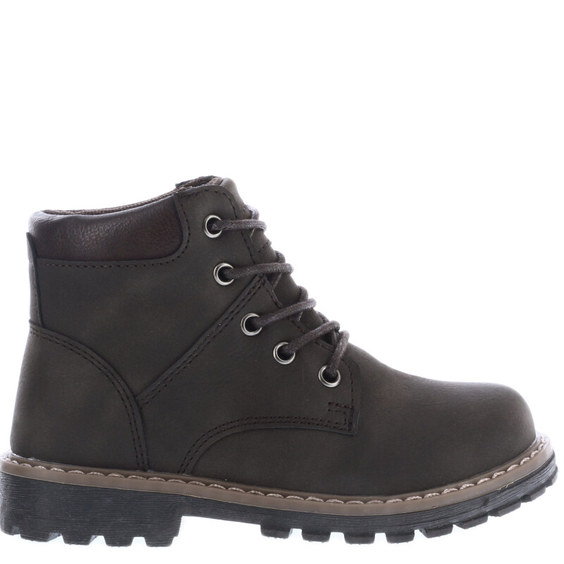 Botas de Niño Croco Kids Botita JUSTIN acordonada Marrón