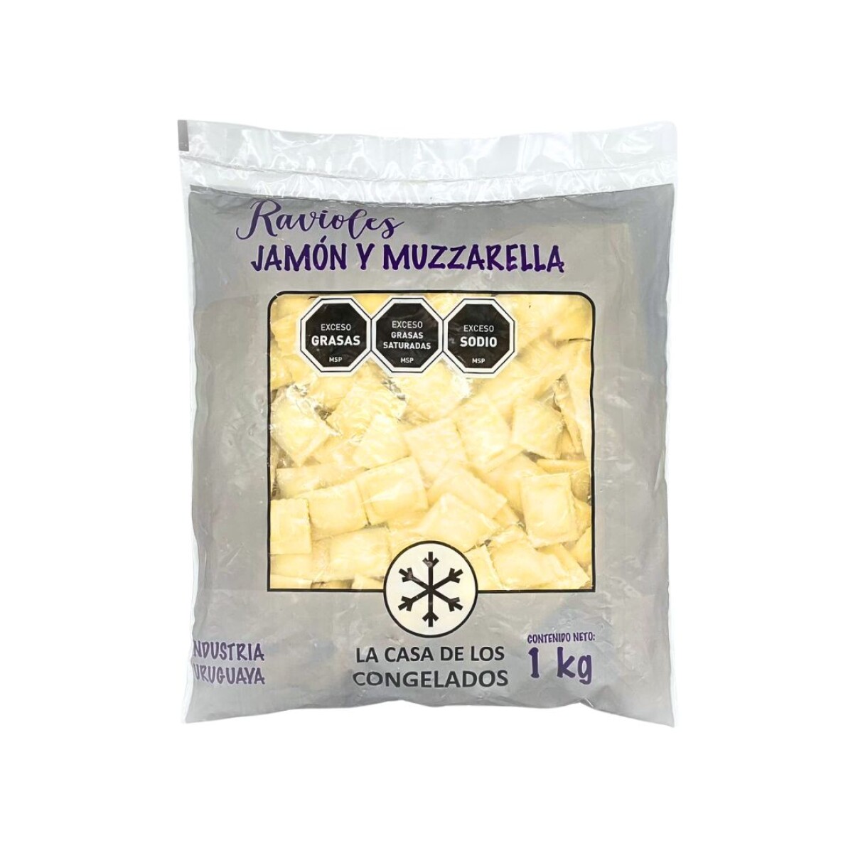 Ravioles de Jamón y Queso LCDLC - 1 kg 