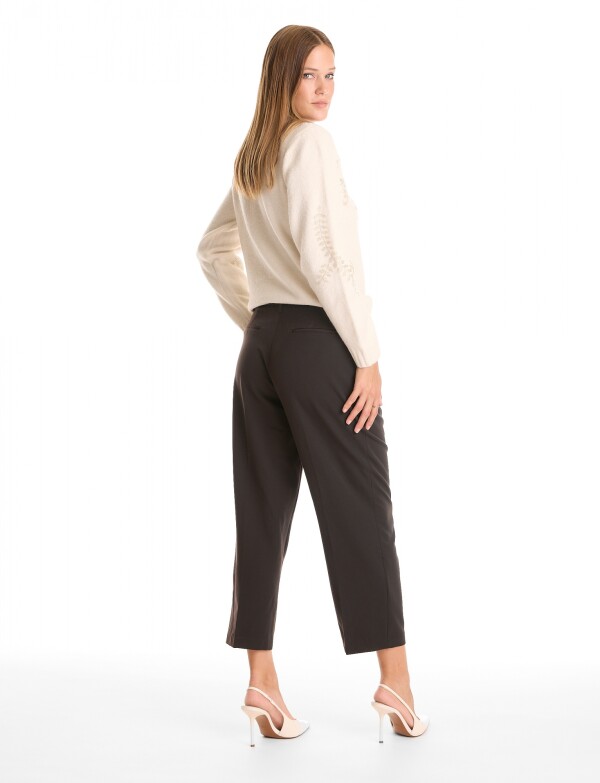 Pantalon Pinzas NEGRO