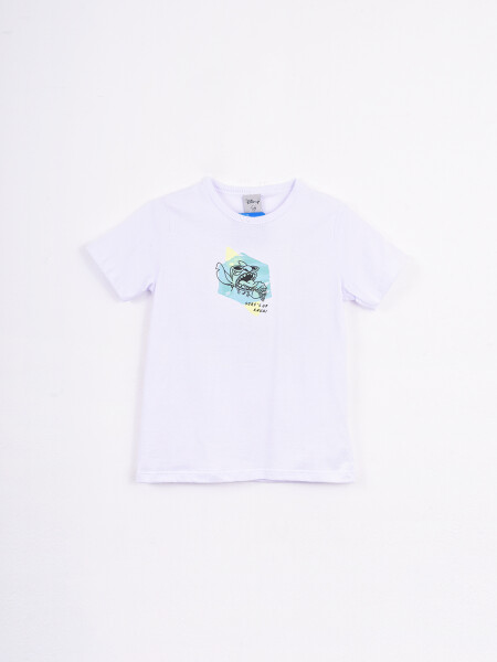 REMERA STITCH SURF BLANCO