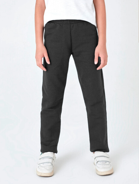 PANTALÓN DEPORTIVO INFANTIL UNISSEX GRIS OSCURO