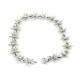 Pulsera Oro Blanco 18K Con Brillantes Pulsera Oro Blanco 18K Con Brillantes