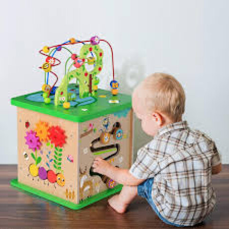 Cubo Grande de Madera Tooky Toy Cubo Grande de Madera Tooky Toy