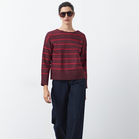 SWEATER LALO Bordó