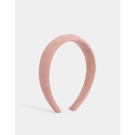 Vincha Rígida Velvet Rosa Rosa Claro