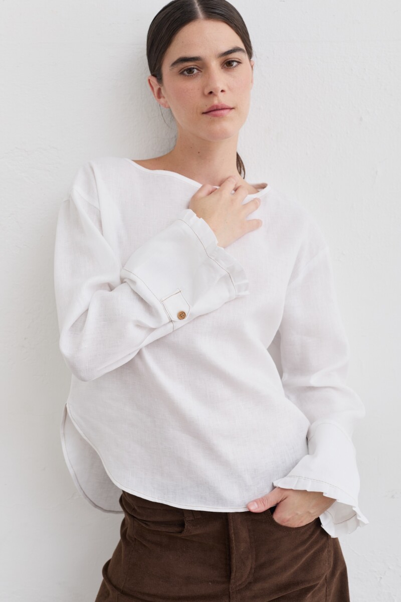 PRE VENTA BLUSA SURF Blanco