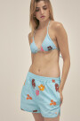 MICHU SHORTS Poppy Sky
