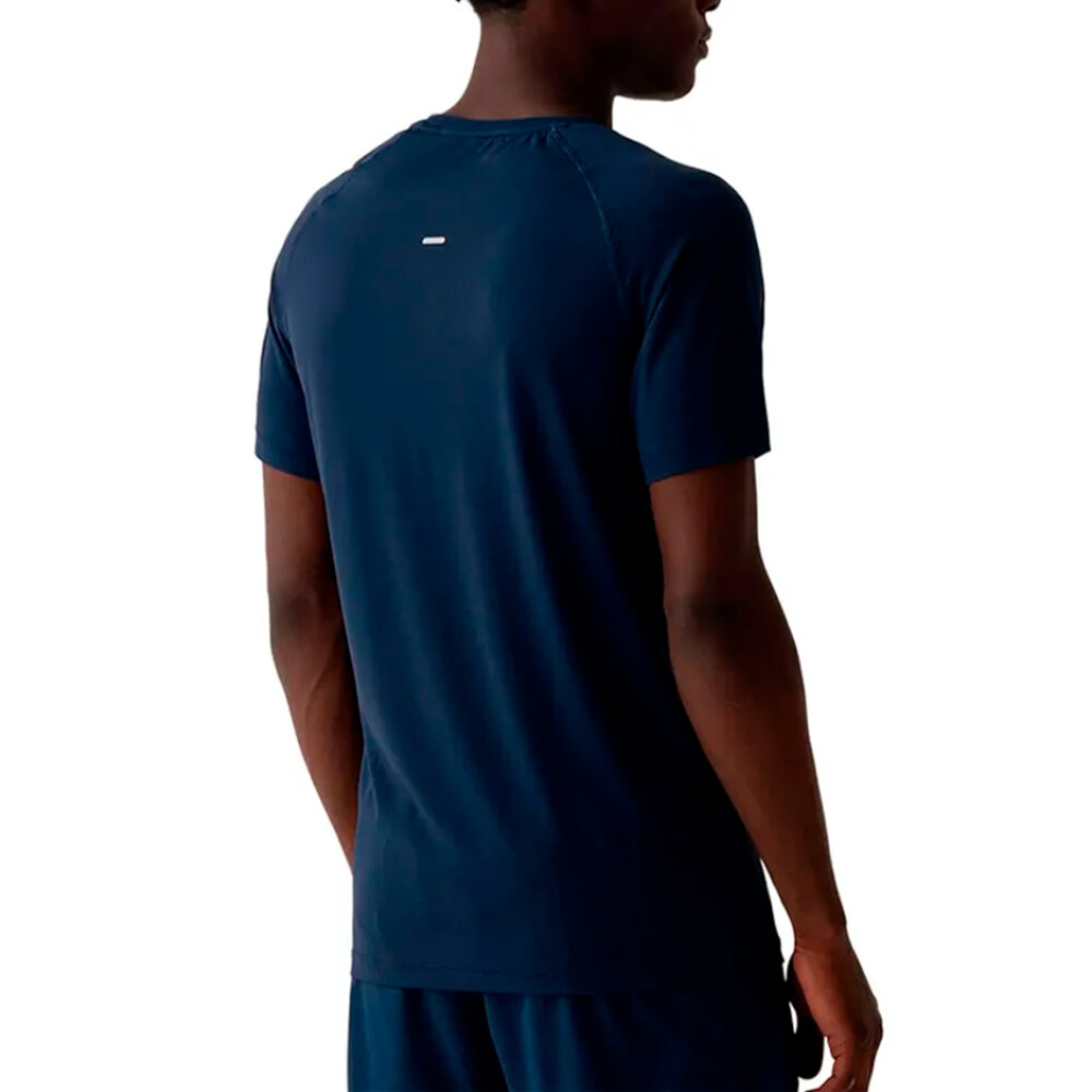 FILA Bio iii Remera manga corta running para hombre - Marino nautico Marino
