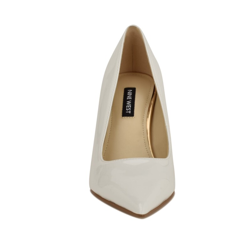 Zapato de Tacón Pursee3 White 01 Suede