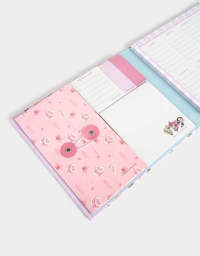 Librería Sets Planner Planner Chicas Superpoderosas - Combinacion Multicolor