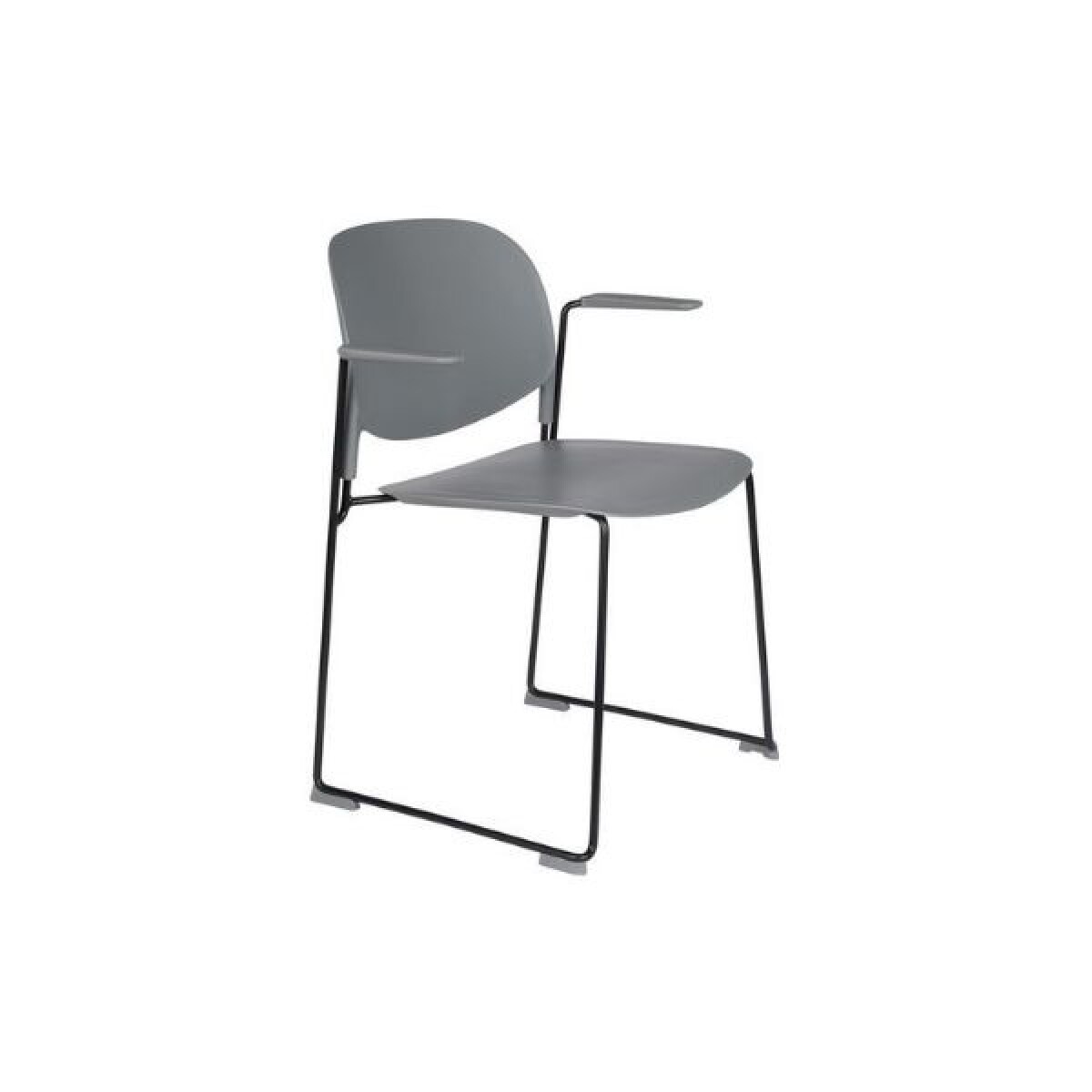 Silla Stacks Arm - Gris 