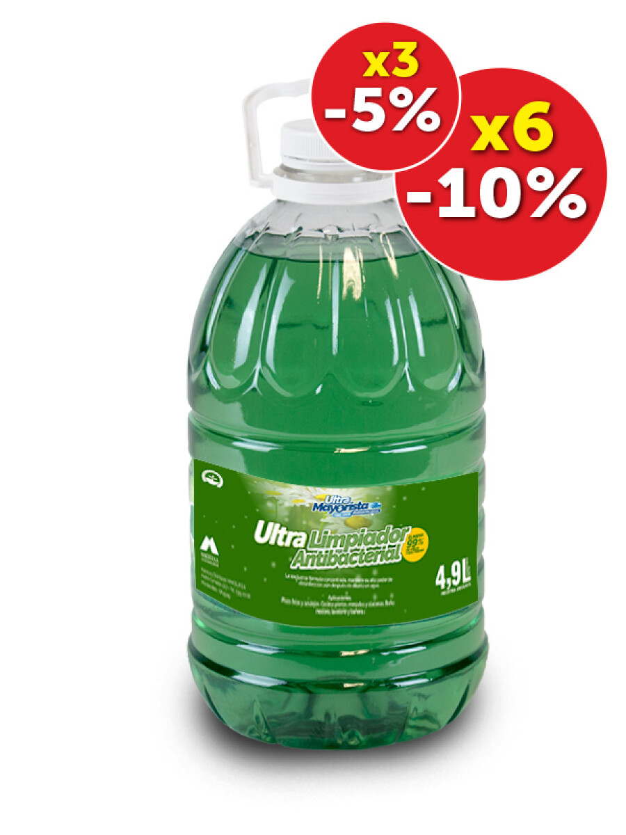 Limpiador Antibacterial 99,9% - 4,9 L 
