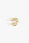 Earcuff grueso 2 cm dorado