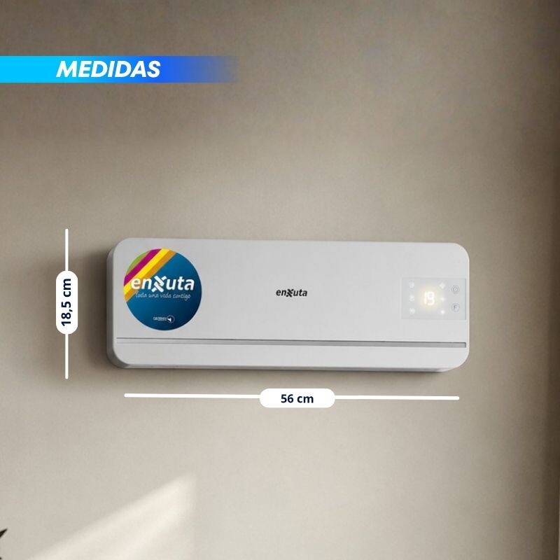 CALOVENTILADOR DE PARED DE 2.000 W ENXUTA Caloventilador De Pared De 2.000 W Enxuta