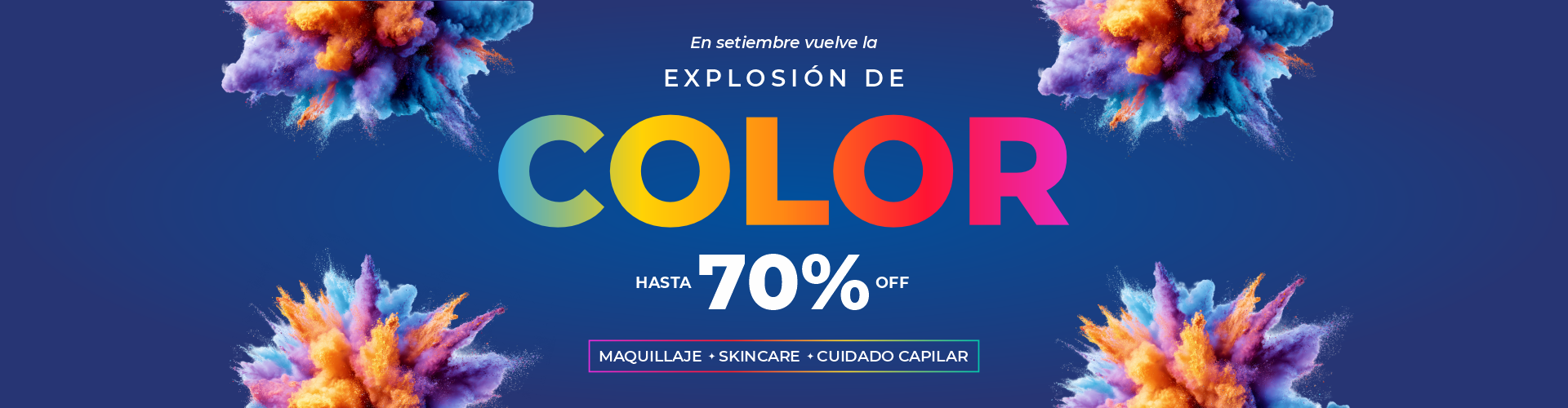 EXPLOSIÓN DE COLOR